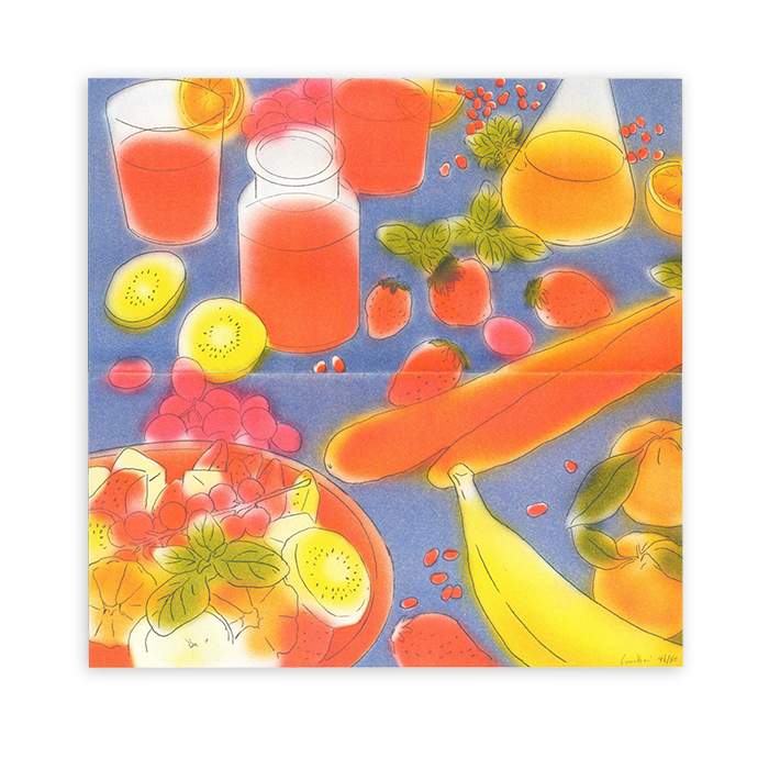 Fruits, Juice, Salad